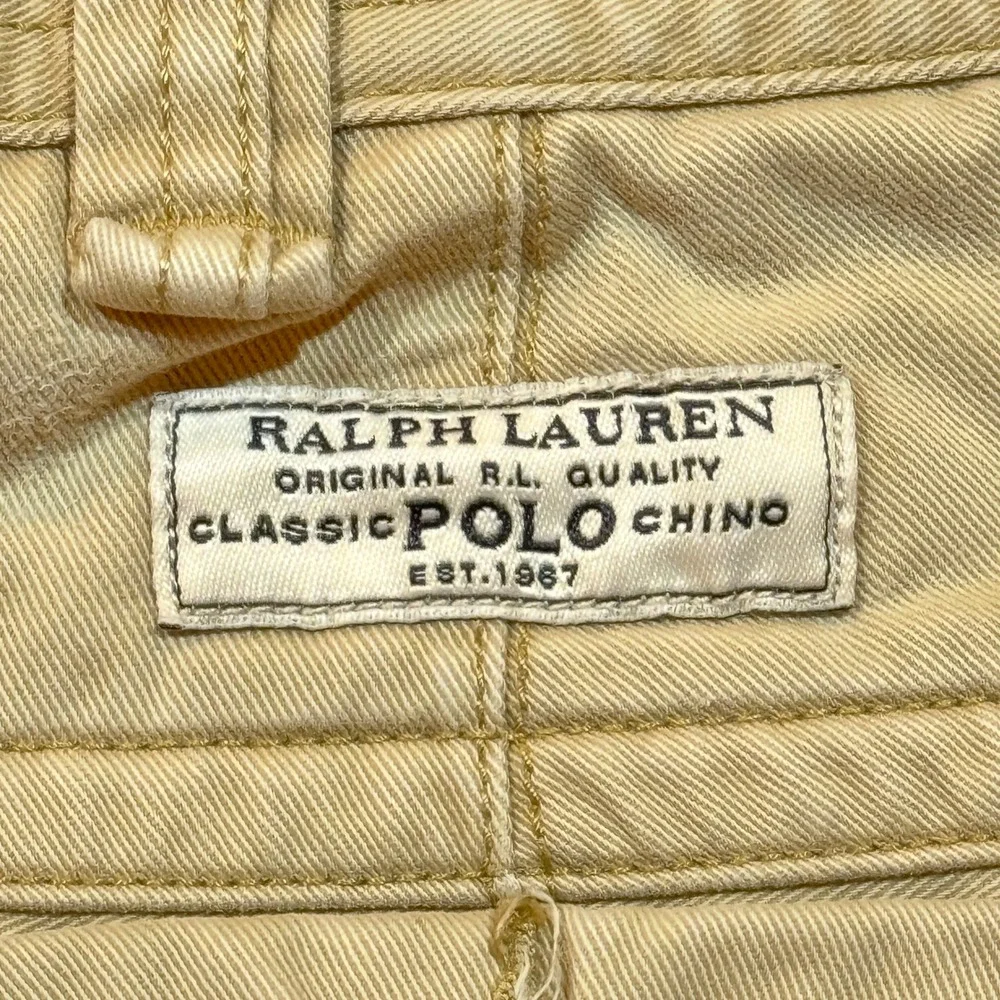 Polo Ralph Lauren Cargo Shorts Distressed Paint Marks Men's 34 Classic Chino